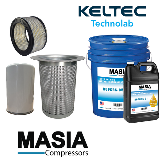 Kit de servicio Sullair para 10B-40HP - 042445, 250025-525, 250034-114, 250022-669
