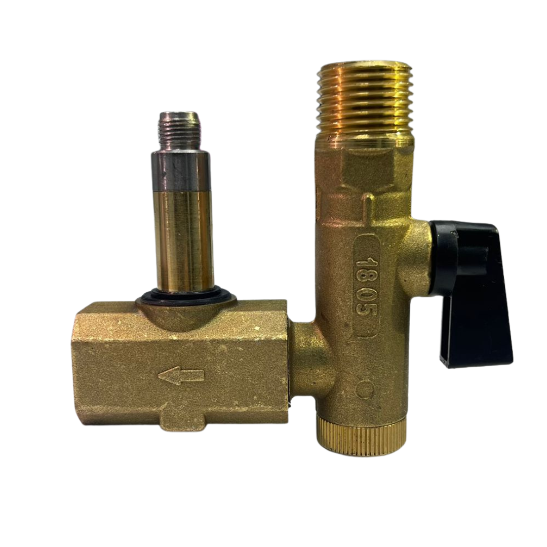 532-04-300-1 Hankison Solenoid Drain Valve - 1/2" Thread - 6 ft cord - 115 V