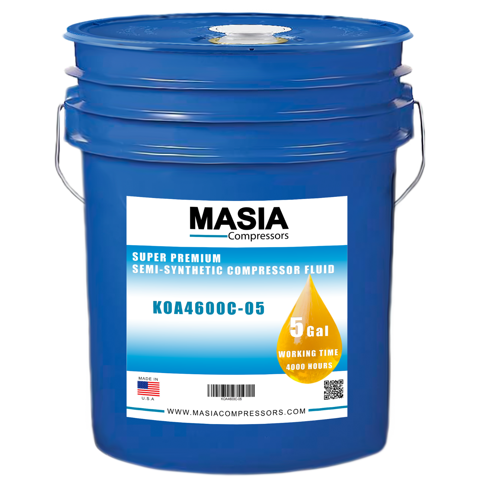 Gardner Denver Aeon 4000 Lubricant. 4000 Hours. SemiSynthetic Base (Also: 28H57)