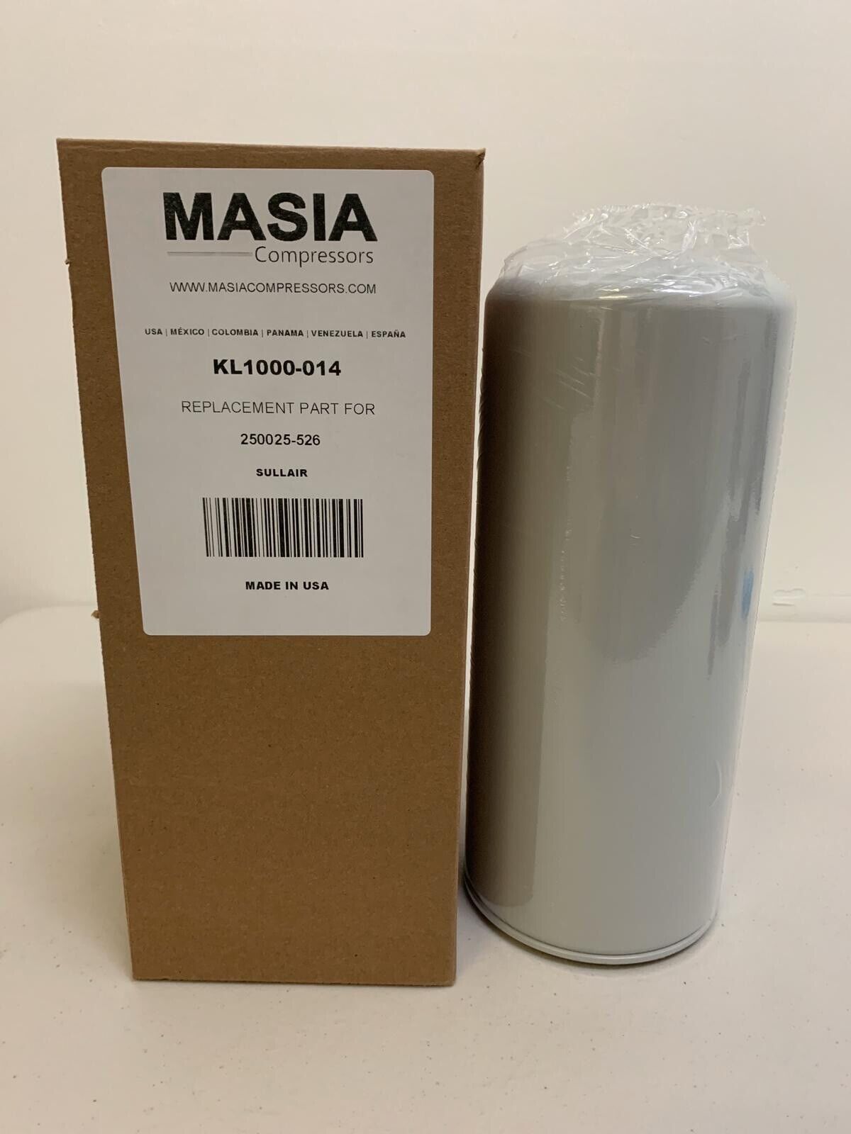 250025-526 Filtro de aceite Sullair (68562224)