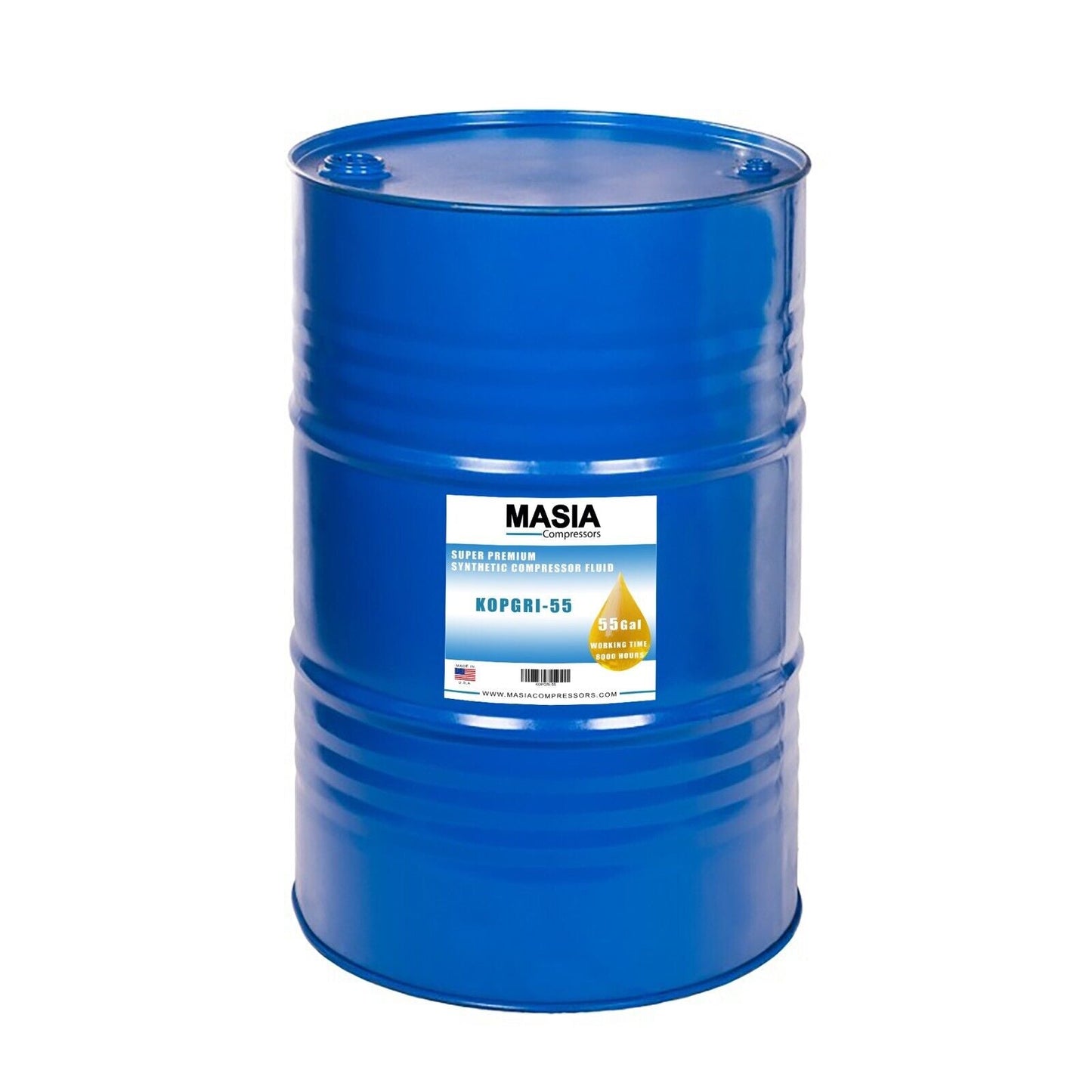 Gardner Denver Aeon PG Oil 55 Gallons Drum, Non-Poly Base (28H290, 28H289).