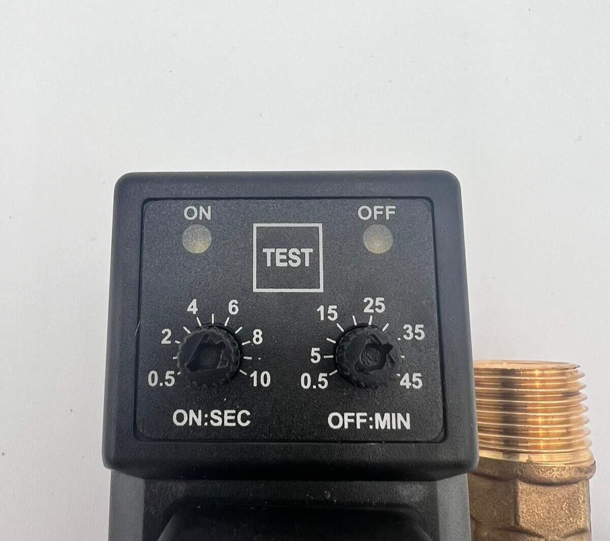 Timed Automatic Solenoid Drain Valve - G1/2 / 220V - Hardwire - Made in USA