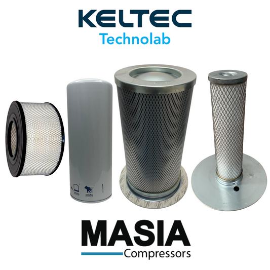 Kit de filtros Sullair para LS16-75H: 040899, 250025-526, 250034-116, 250042-862