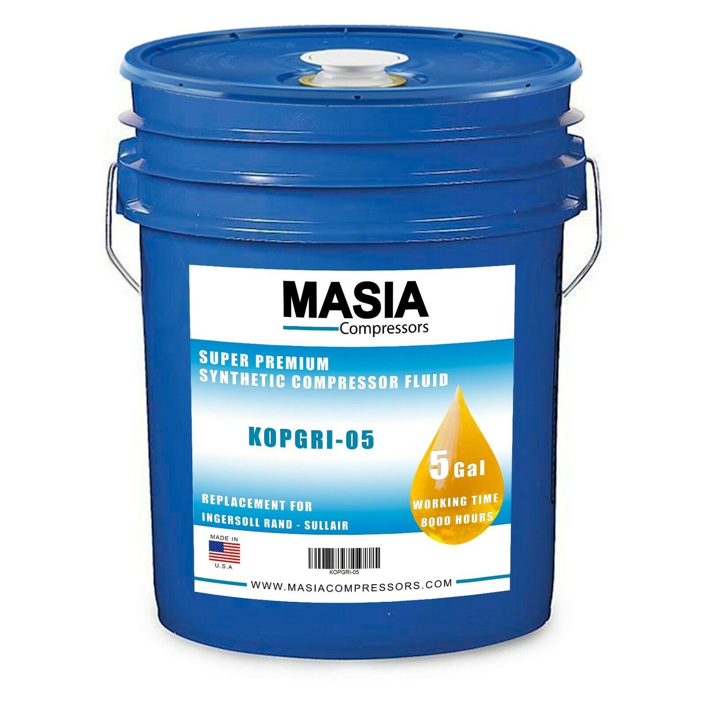 Syn-Air PGE 46 Lubricant for Compressor Compatible with JAX - 5 gal