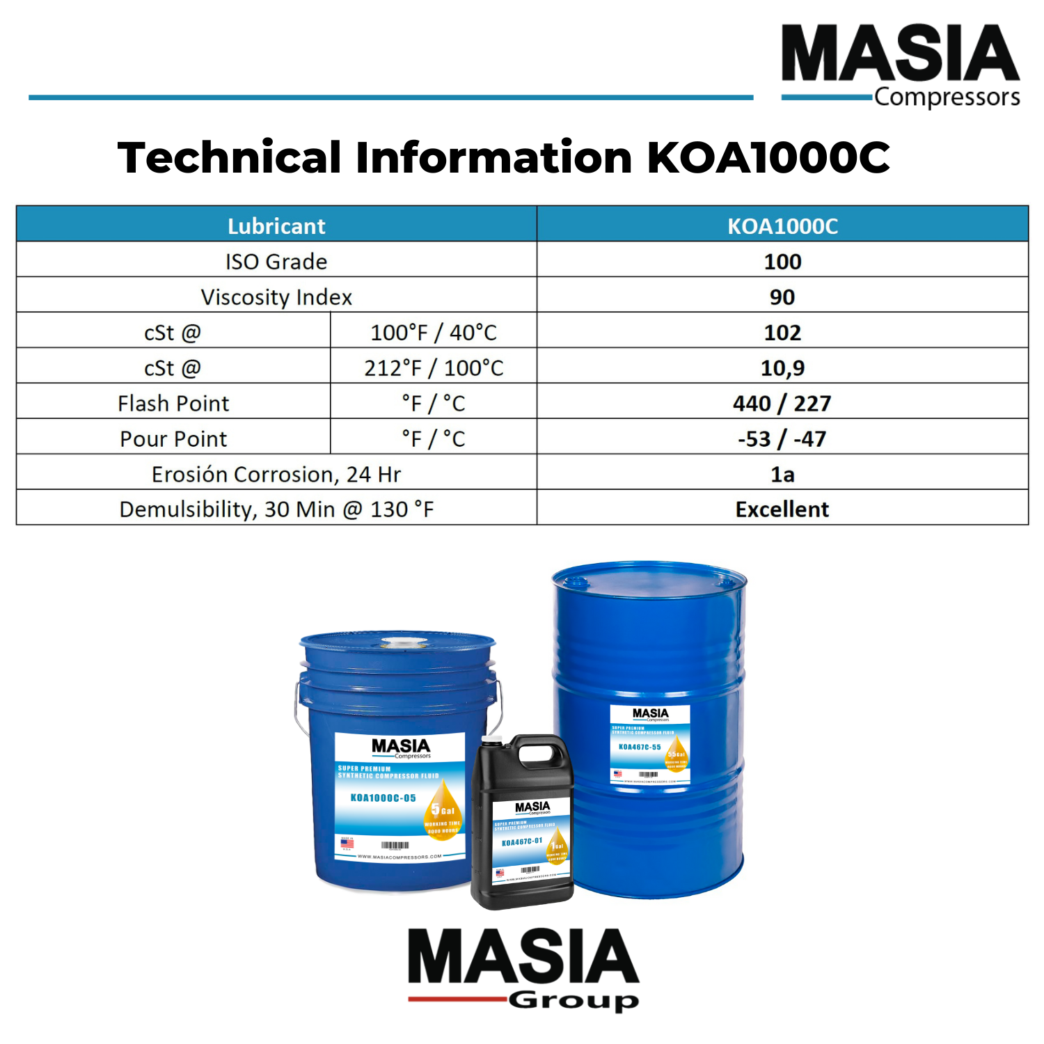 Rotoroil 8000 A Lubricant for Compressor Compatible with Mattei - 4 gal