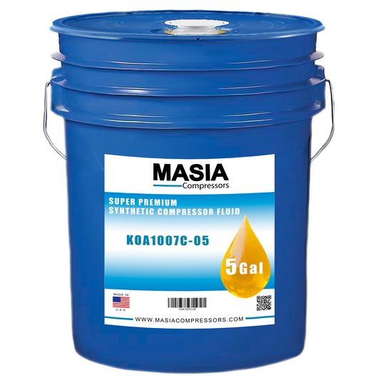 KOA1007C Masia Compressors Lubrificante para Compressores de Parafuso - Base ISO 100 PAO