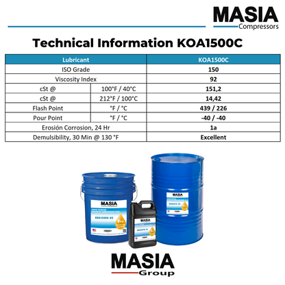 Rarus 829 Lubricant for Compressor Compatible with Mobil - 4 gal