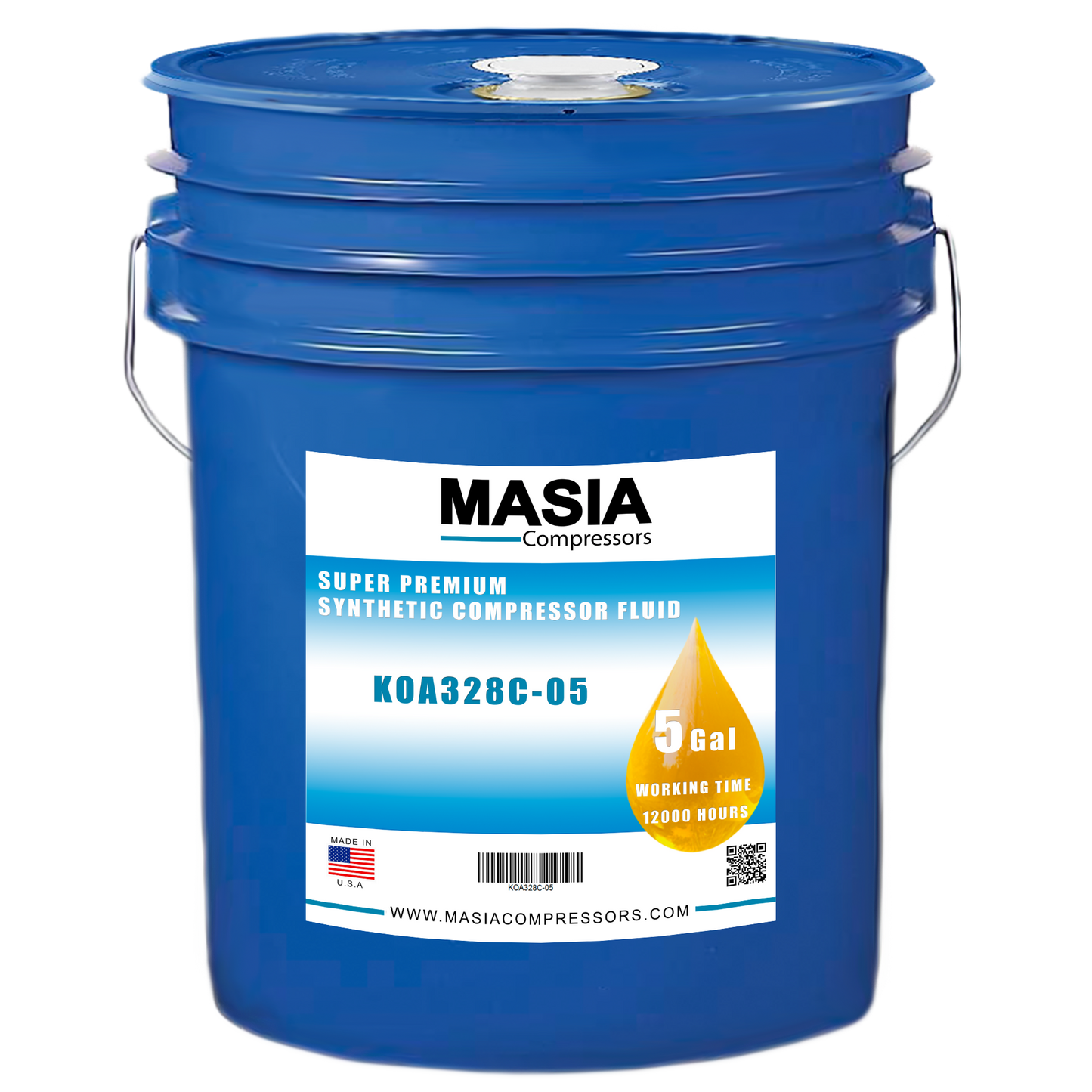 00051-055 Lubricant for Compressor Compatible with Sullivan Palatek - 5 gal