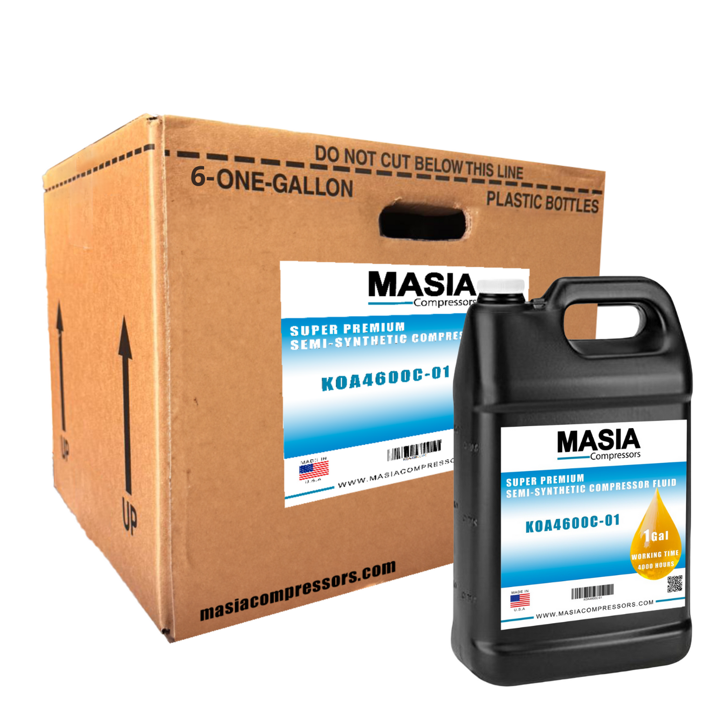 XHP 405 Lubricant for Compressor Compatible with Doosan - 6 gal