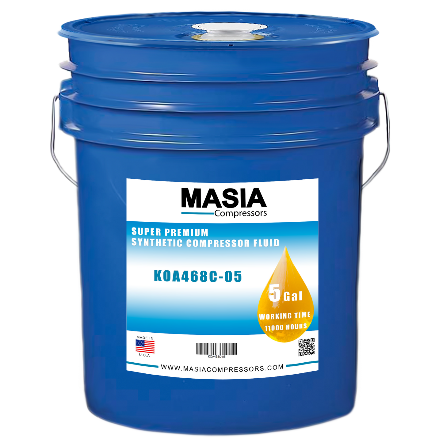 Quinsyn Plus Lubricant for Compressor Compatible with Quincy - 5 gal