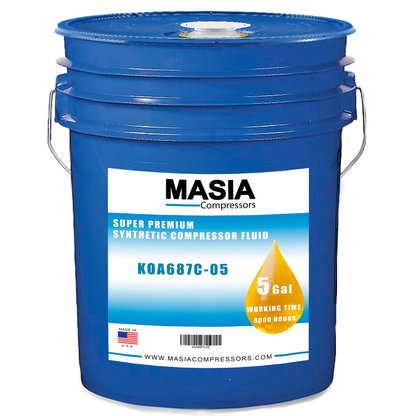 2908850101 Lubricant for Compressor Compatible with Atlas Copco - 5 gal