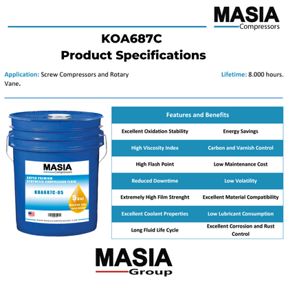 SH-68 Lubricant for Compressor Compatible with Summit - 4 gal