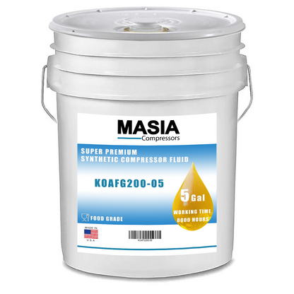 1310-2036-21 RX Food Grade Lubricant Compatible with Atlas Copco - 5 gal