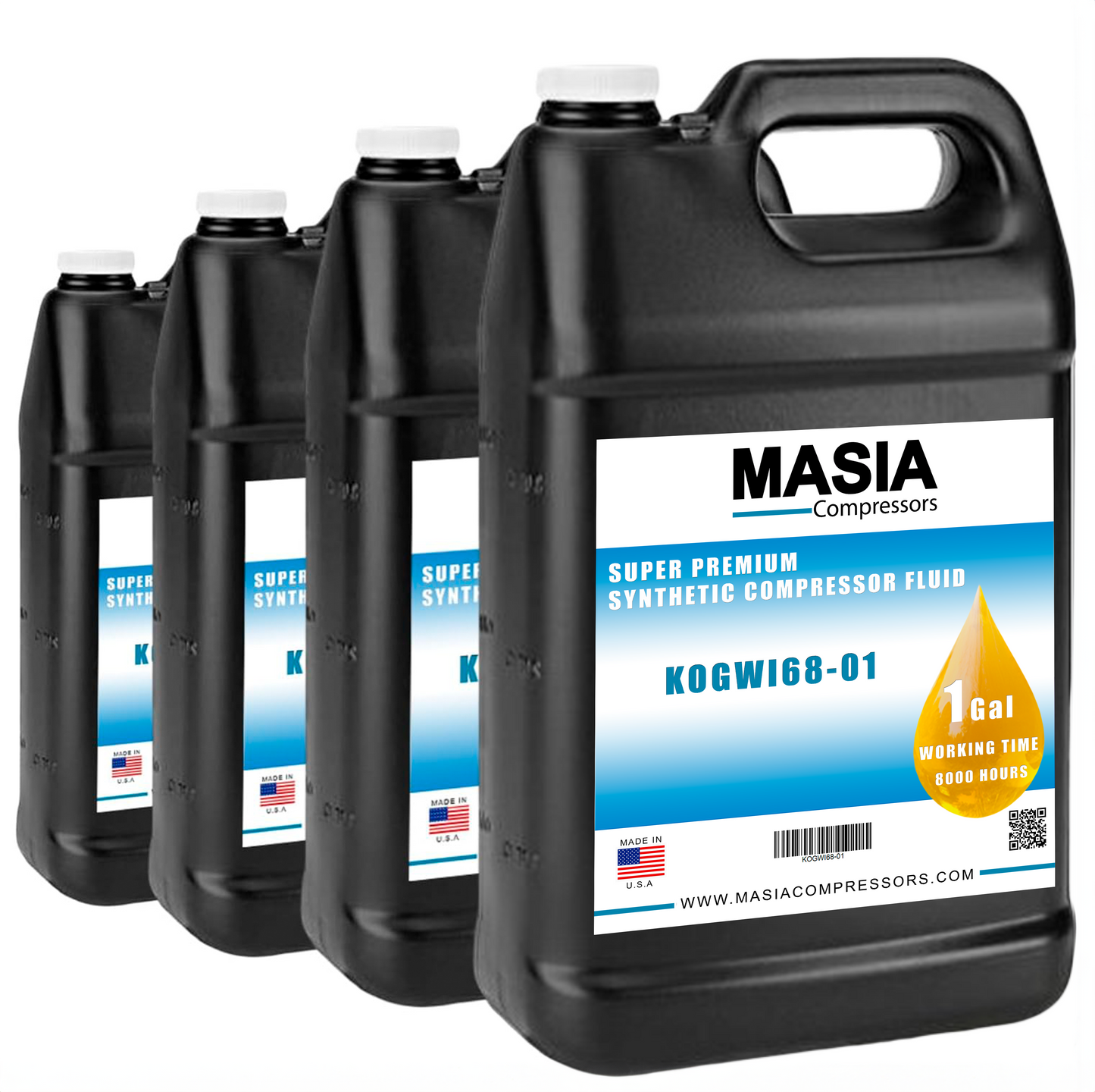 KOGWI68-04 Lubricant Masia Compressors - 4 gal