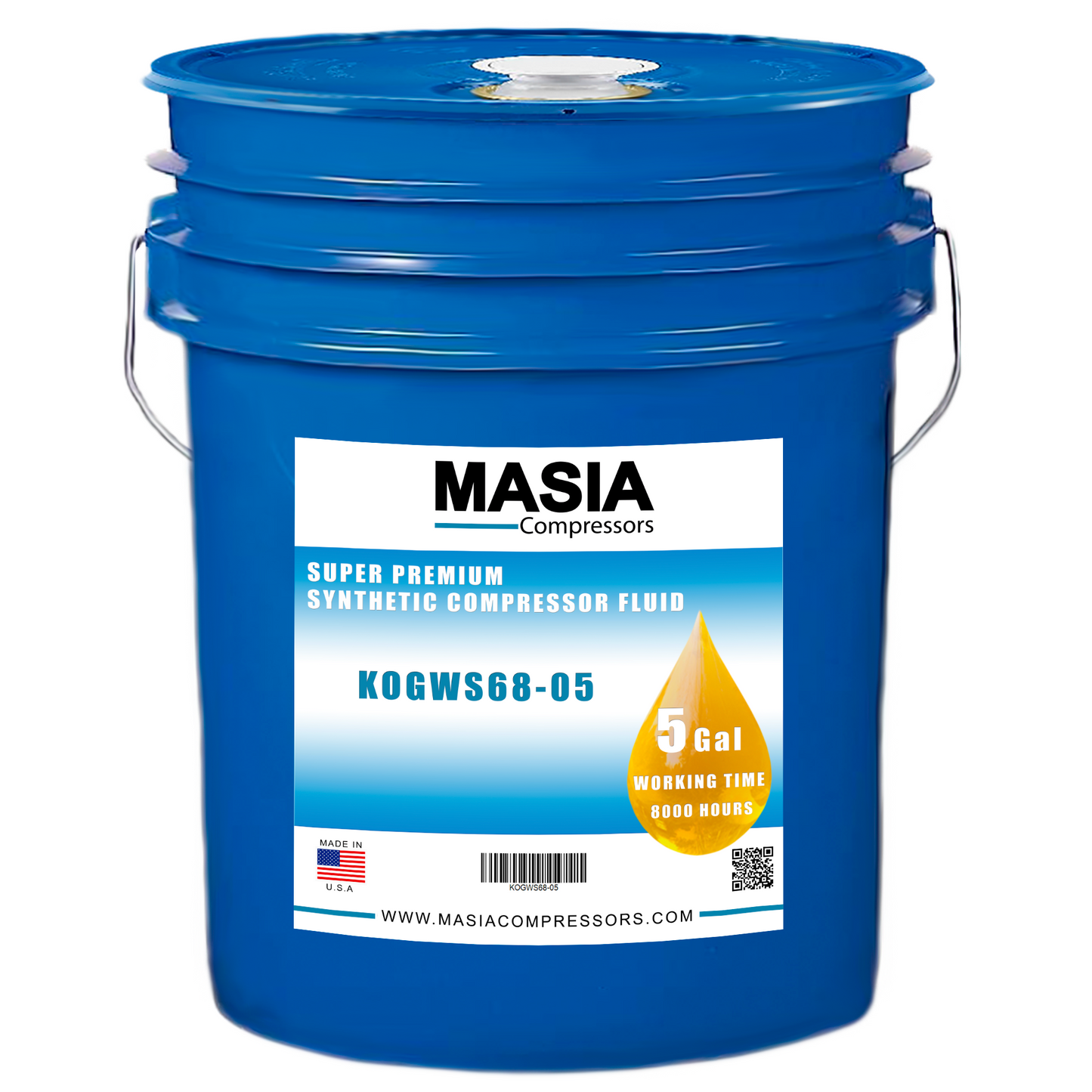 Glygoyle 68 Lubricant Compatible With Mobil - 5 gal