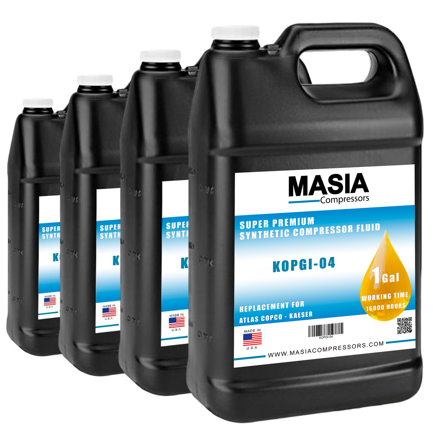 146075-005 Lubricant Compatible with Quincy - 4 gal
