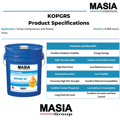 02250022-670 Lubricant for Compressor Compatible with Sullair - 330 gal