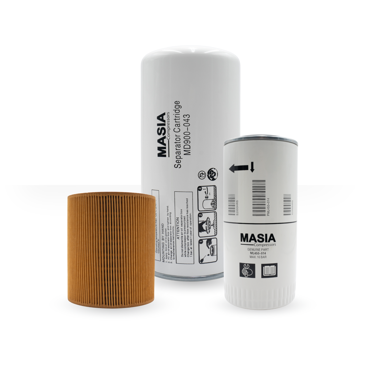 UP6-15 UP6-30 Compressors Filter Kit (89295976, 54672654, 54749247)
