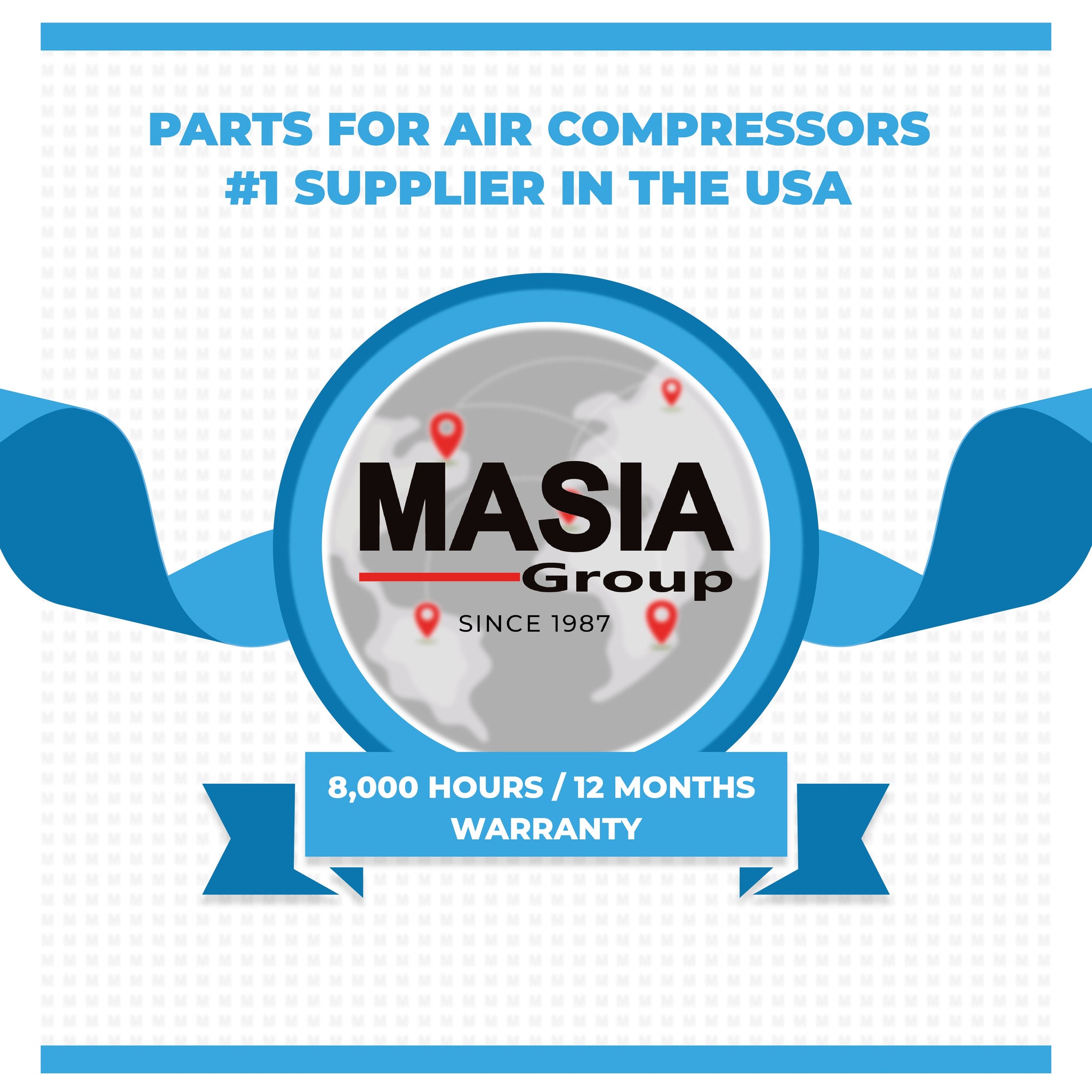 Filtro separador de aire y aceite Woodward Sales 0033647 - 8000 horas - Fabricado en EE. UU.