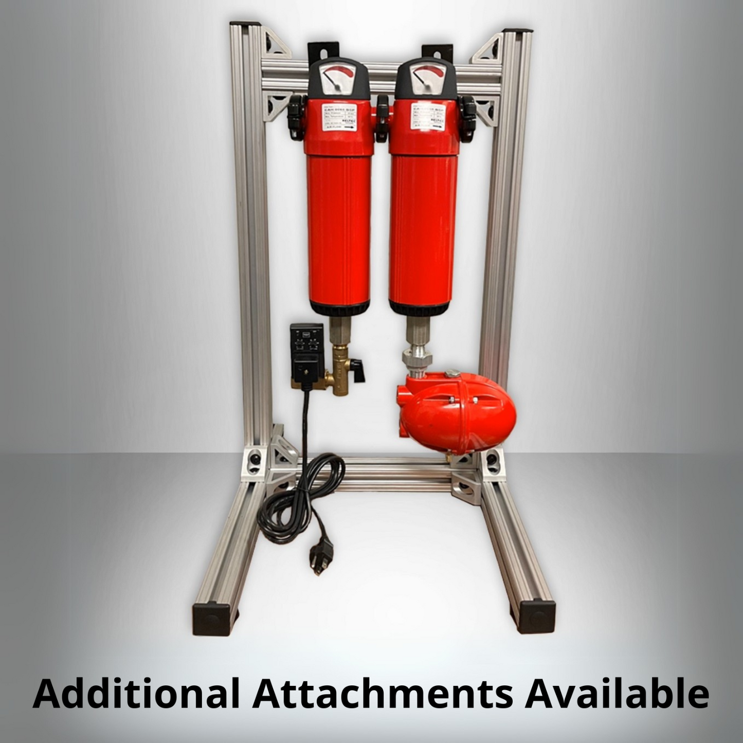 Compressed Air Filter Housing 2" - 500 CFM - with General Purpose Element