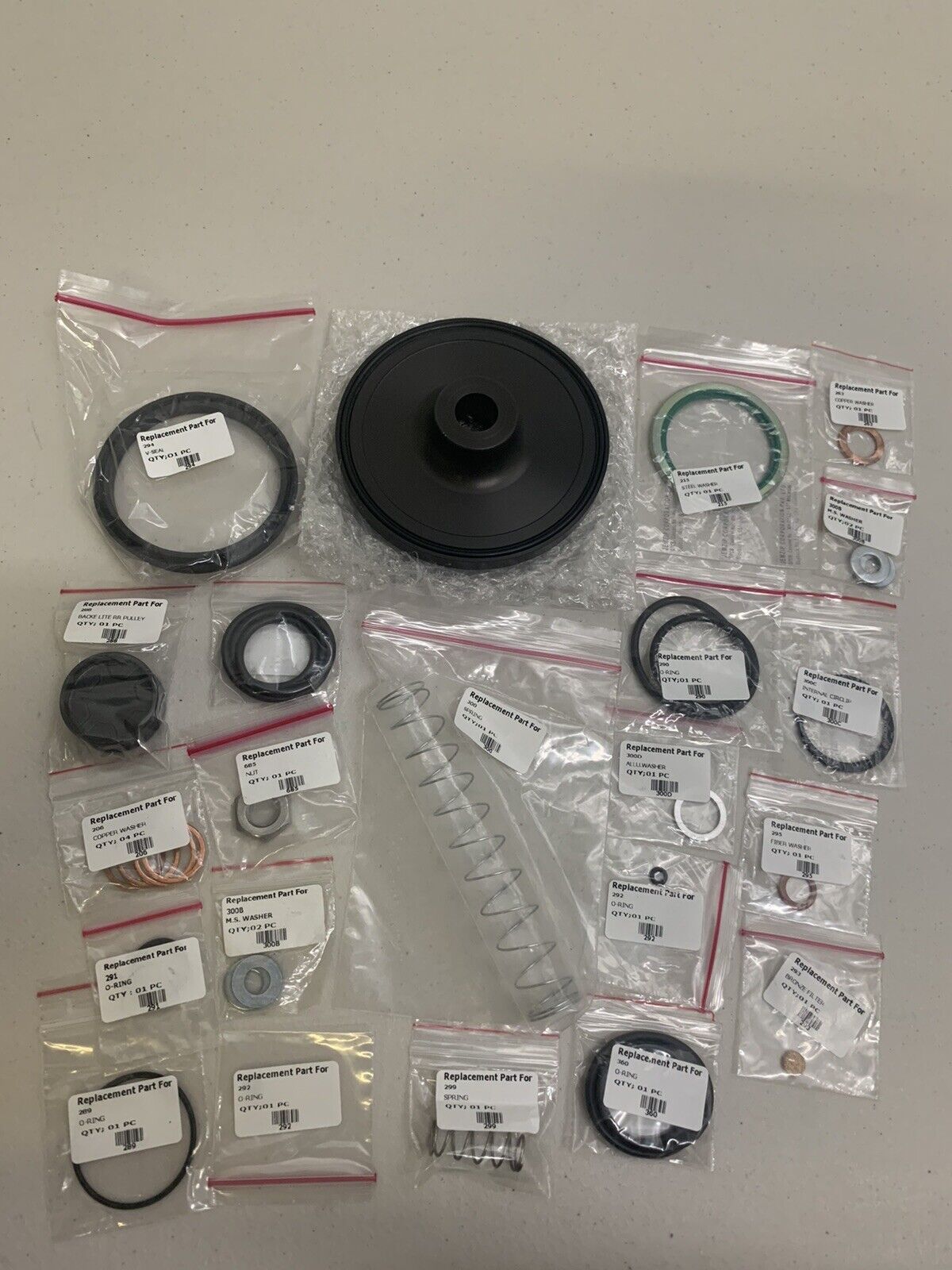2901-0211-00 Unloader Valve Repair Kit Compatible with Atlas Copco