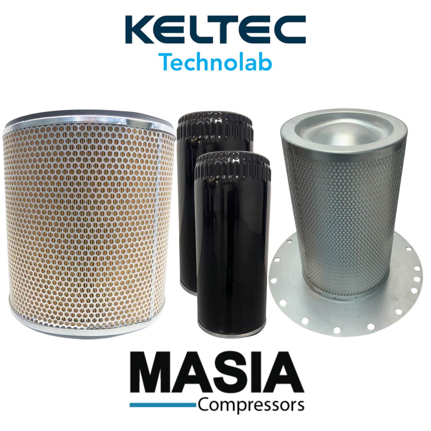 Kit de filtro Atlas Copco GA-132 VSD: 1621-7376-00, 1621-7378-00 (2), 2906-0955-00
