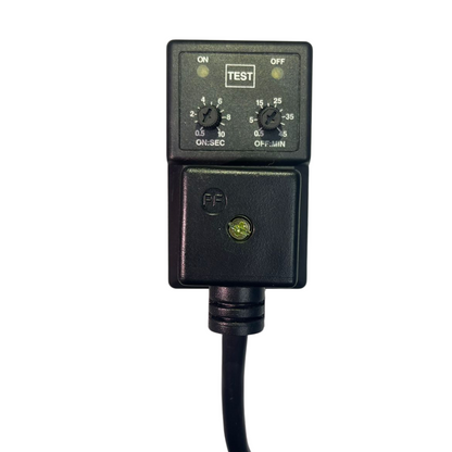 Solenoid Drain Valve Keltec Technolab - 1/2" Thread - 6 ft cord - 115 Volts
