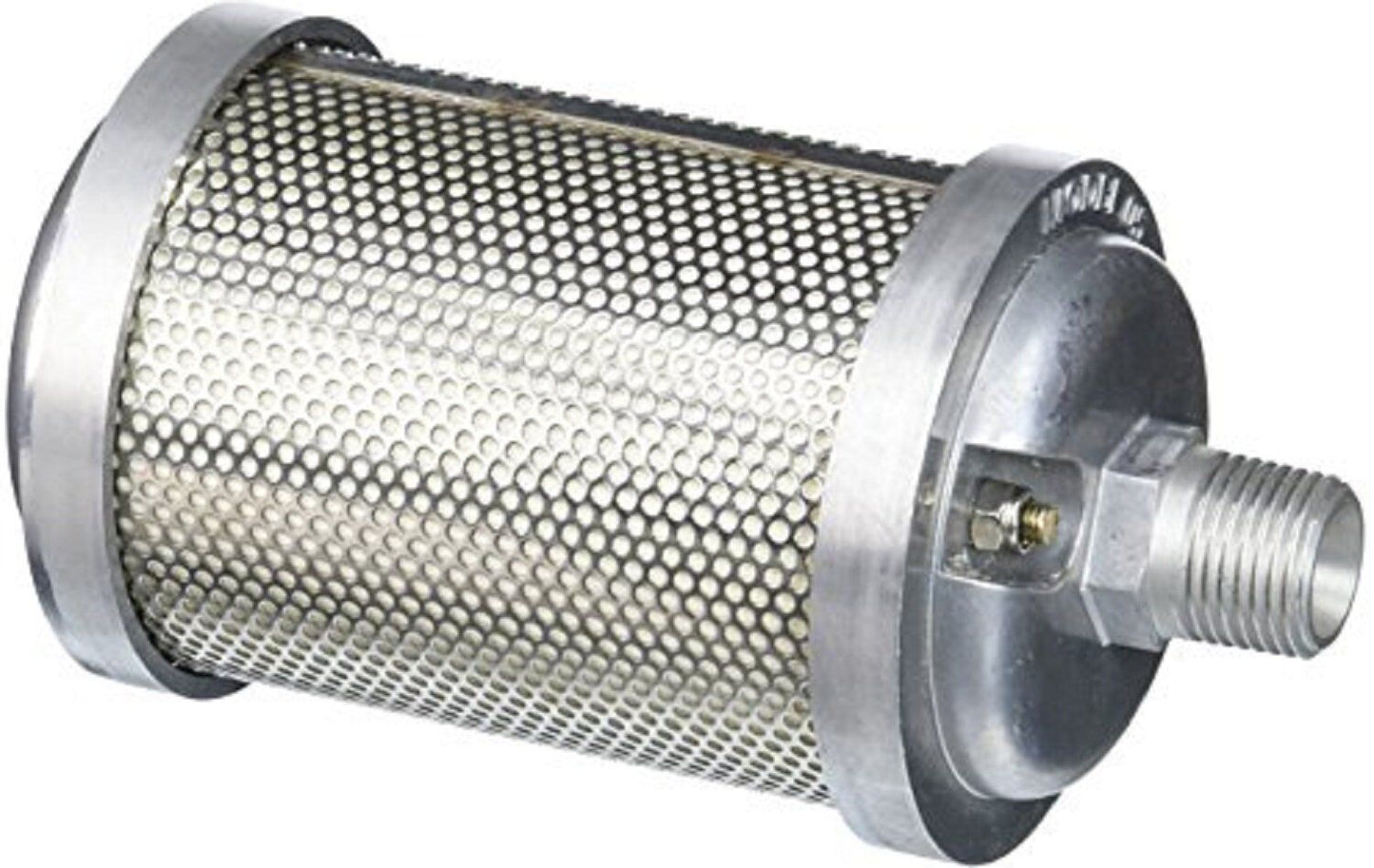 111020 Allied Witan Muffler - Fabricado nos EUA - Tamanho de conexão de 2"