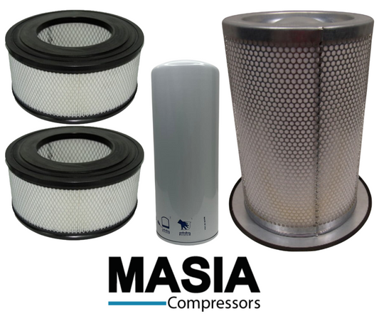 Filter Kit for SSR EP-200 Compressors. Includes: 39708466 (2) 39911615, 54509427