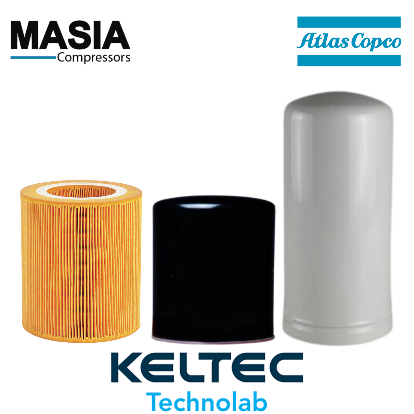 Kit de filtros Quincy QGS-10: 1622065800, 6211472650, 6221372850