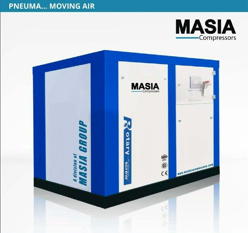 Masia Portable Diesel Screw Air Compressor 50 HP 180 CFM 10 years warranty
