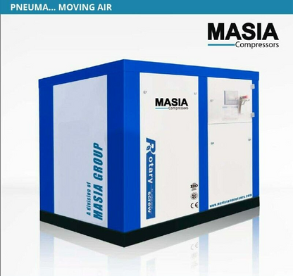 Compresor de aire de tornillo diésel portátil Masia 50 HP 180 CFM 10 años de garantía