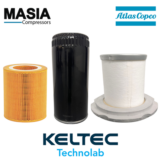 GA-22 / GA-22+ Atlas Copco Filter Kit: 1613-8720-00, 1613-6105-00, 1622-0516-00