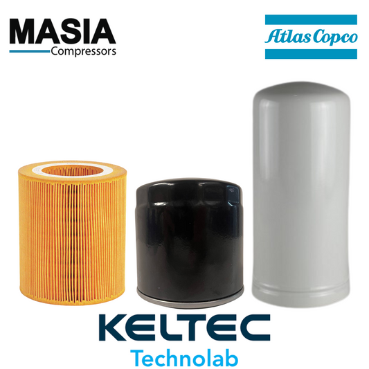 Kit de filtros GA-11 Atlas Copco: 1613-9001, 2202-9296-00, 2903-0871-00