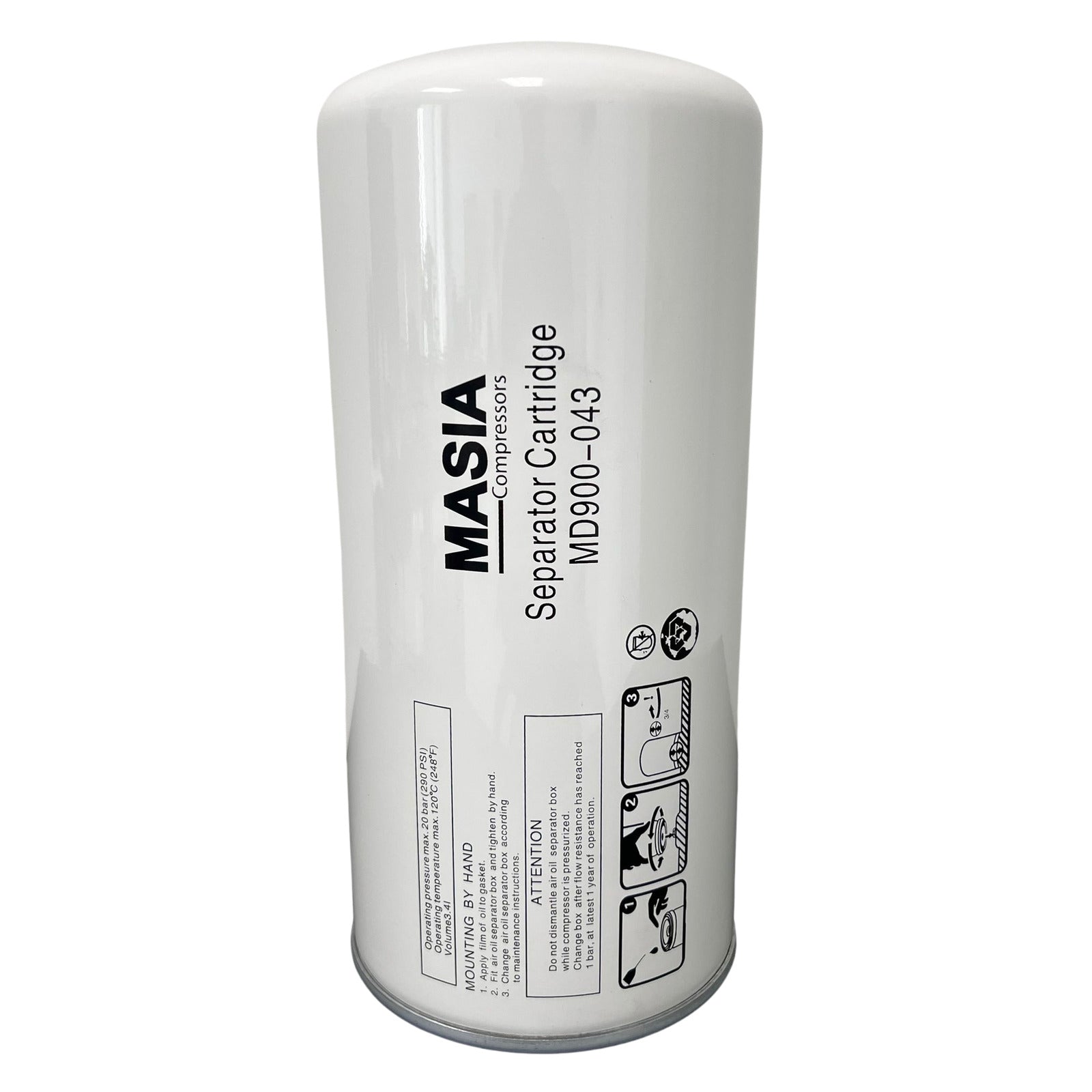 54749247 Air/Oil Separator (Fits in UP6-15 thru UP6-50 Screw Compressors)
