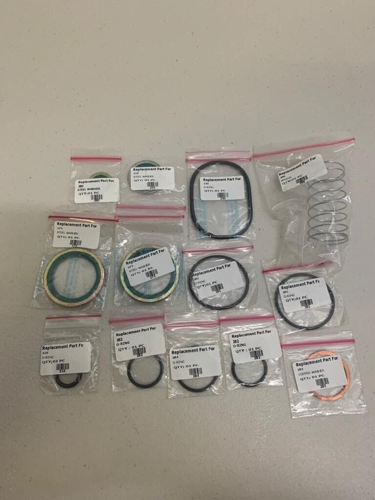 KIT DE VÁLVULA DE PARADA DE ÓLEO ATLAS COPCO 2901-0217-00 / 2901021700 (NOVO SEM CAIXA)