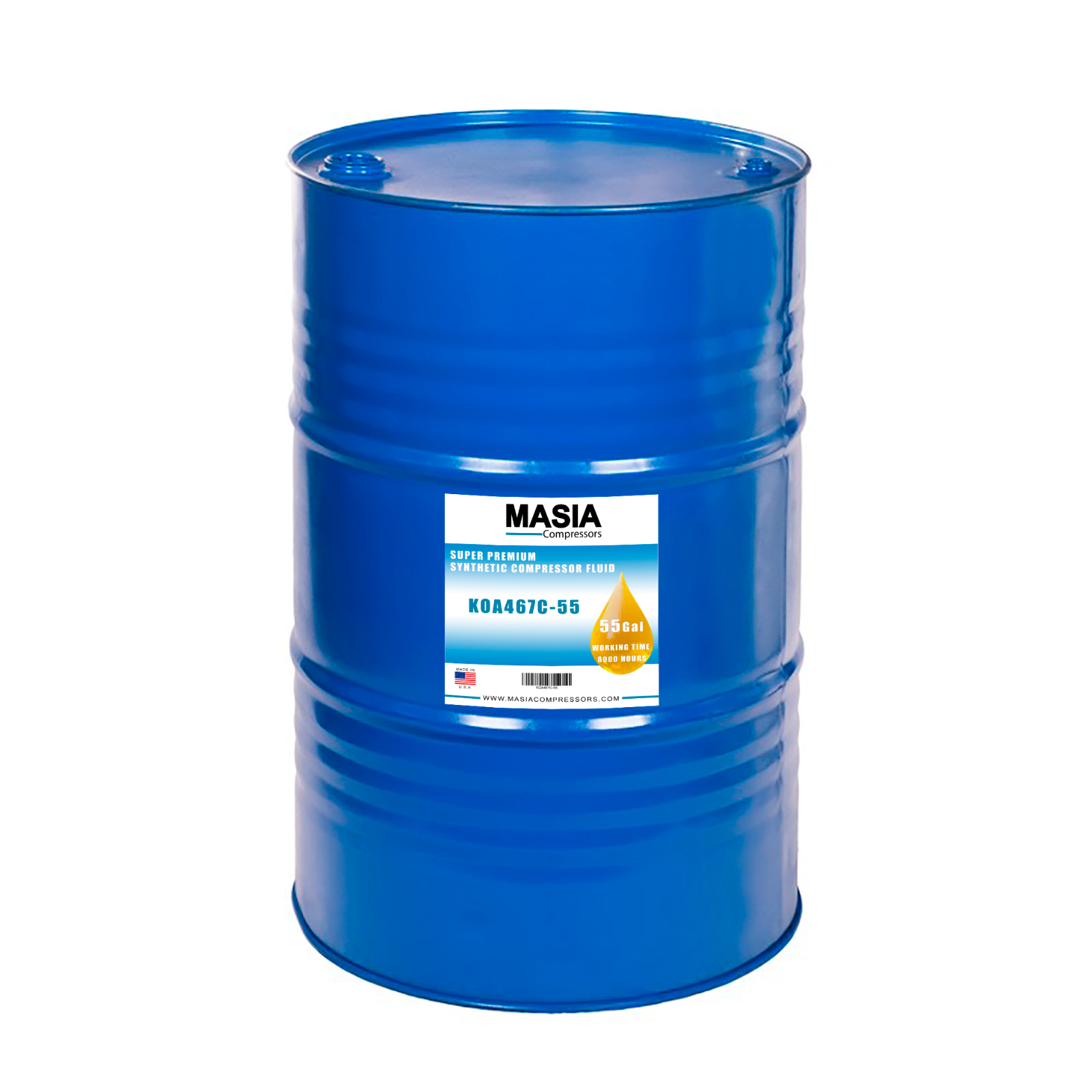 Screwguard Rotair Xtra Chicago Pneumatic Lubricant 6215-7150-00 55-Gal Drum