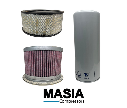 Kit de filtros para compresores EP-60 - Incluye: 39708466 / 39911615 / 39895610