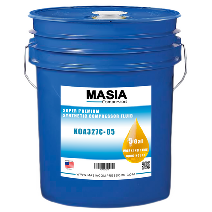 Summit SH-32 Synthetic Lubricant for Screw Compressor 5-Gal Pail PAO Base 8000 H