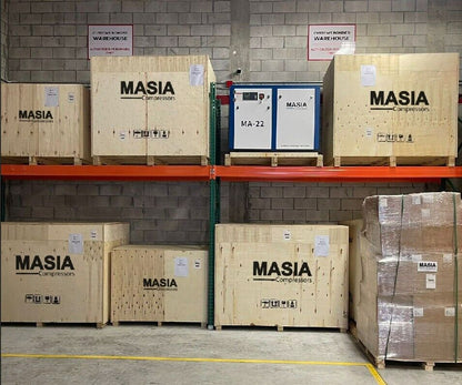 Compresor de aire de tornillo diésel portátil Masia 50 HP 180 CFM 10 años de garantía