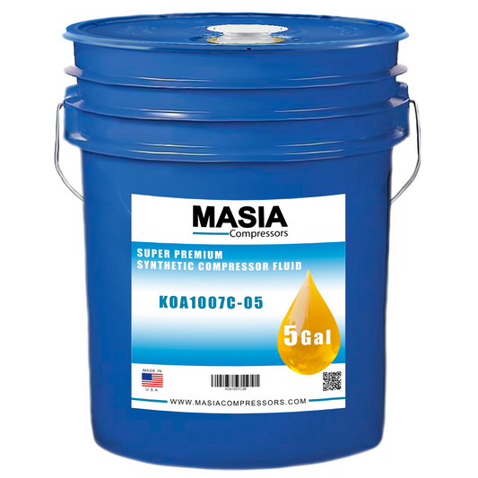 KOA1007C Masia Compressors Lubrificante para Compressores de Parafuso - Base ISO 100 PAO