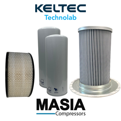Filter Kit for SSR-EP150 thru EP-200 Compressors: 39903281, 39911631, 54509427