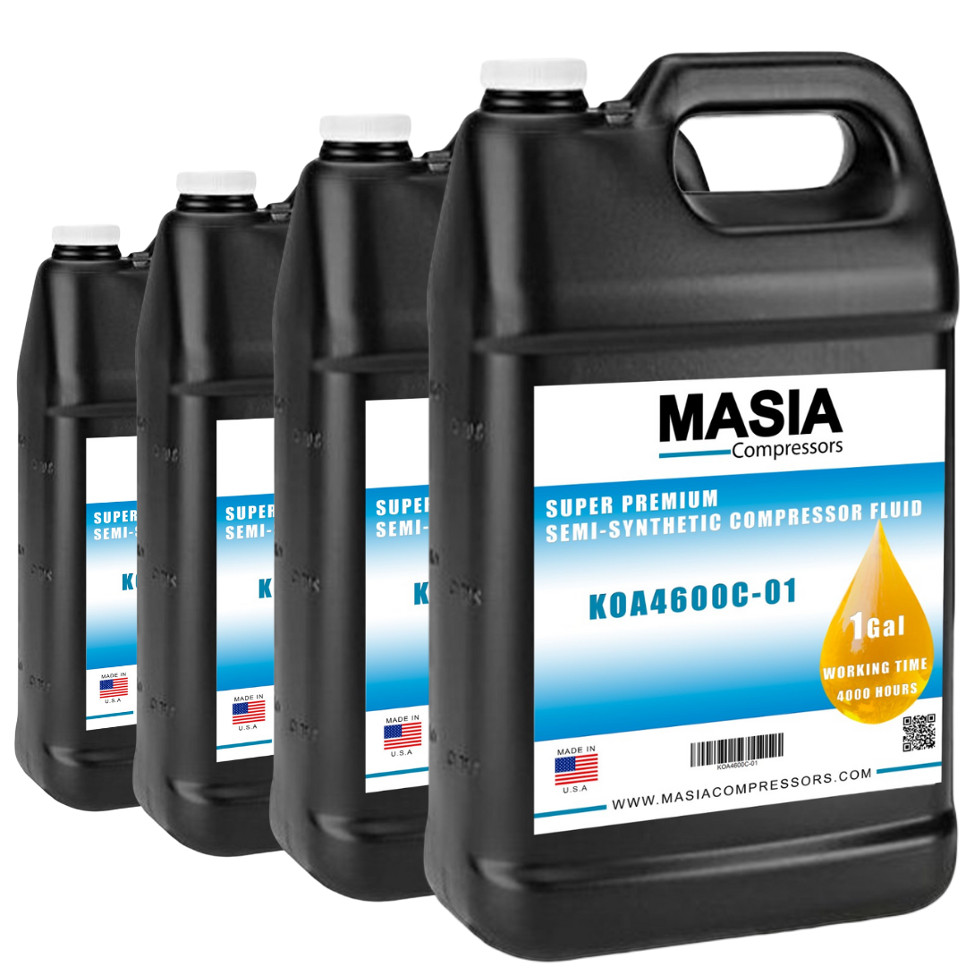 Aceite semisintético Paroil M Atlas Copco 4000H 4 galones (1615-5948-00, 1615-5947-00)