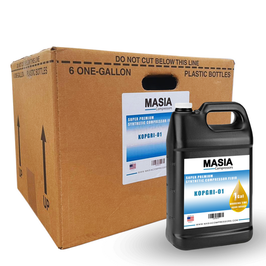 KOPGRI-06 Masia Compressors Lubricant, PAG Base, 6-Gallon Case, Made in USA